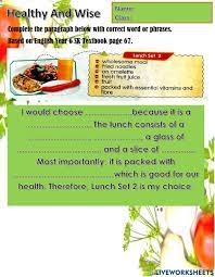 Choose a small group health plan or company health plans, or work with health plan brokers to capture the coverage. Year 6 Unit 7 Healthy And Wise Worksheet For Year 6