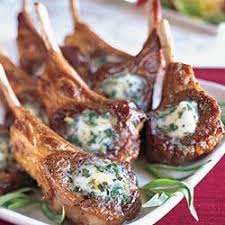 Menu With Recipes For Christmas In A Flash Epicurious Com Lamb Recipes Recipes Lamb Chop Recipes