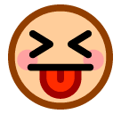 When you text someone, make it known that your words are coming lightly with the tongue out emoji. Squinting Face With Tongue Emoji Meaning In Texting Copy Paste