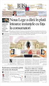 114 results found on this tag. Noua Lege A DÄƒrii In PlatÄƒ Intoarce InstanÅ£ele Cu FaÅ£a La Consumatori 26 11 2020 Bursa Ro