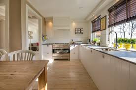 modern kitchen with these fixtures