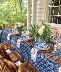 Pin By Buerofee Burofee On Tables Of Blue Table Settings Beautiful Table Settings Outdoor Dining