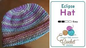 Easy Crochet Hat Pattern The Crochet Crowd Crochet Hats Easy Crochet Hat Patterns Crochet