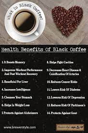 10 health benefits of drinking black coffee without sugar. What Is Black Coffee And How You Can Actually Like It Brewer Style Coffee Health Coffee Health Benefits Coffee Benefits