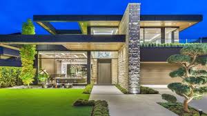 Modern villa floor plans with 2 storey house design plans having 2 floor, 4 total bedroom, 3 total bathroom, and ground floor area is 1220 sq ft, first floors area is 900 sq ft, hence total area is 2300 sq ft | contemporary homes designs with exterior view of indian houses including kitchen, living. 6 Great Modern Homes Watch Now Youtube