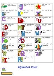 Wondering what to list under the academic strengths section on your college application? Alphabet Sound Board Game With Supporting Word List By Learningthruenglish