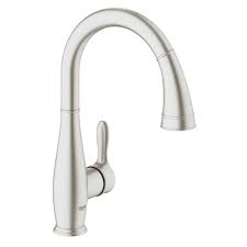 grohe parkfield supersteel high spout