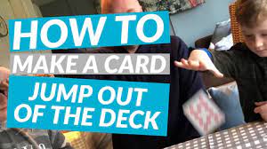 It won't take long before you realize that the game. How To Make A Card Jump Out Of The Deck Card Trick Tutorial Youtube