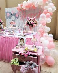 Elephant Babyshower Designed By Deco Rent Guayaquil Ecuador Girl Baby Shower Decorations Baby Shower Elephants Girl Pink Baby Shower Cake
