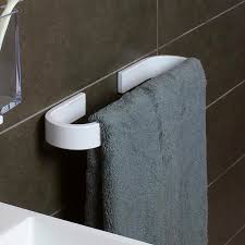 Scrivi qui la tua didascalia. Koh I Noor Porta Asciugamani Bagno Da Parete Lunghezza 32 Cm In Alluminio Colore Bianco 6007v Serie Materia