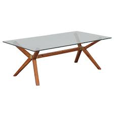 Find square wood and glass coffee table. Denali Modern Glass Coffee Table By Unique Eurway