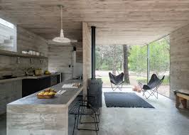 Concrete interior gives such an earthy tone to one's space. Concrete House Interior Design Home Design Ideas