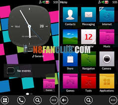 Tema Nokia 808 Full Icon S60 V3 Fasrscapes