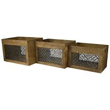 We did not find results for: Wooden Storage Bins With Decorative Metal Panels Set Of 3 Natural Sheffield Home Http Www Amazon Com Wooden Storage Bins Wooden Storage Wood Storage Bins