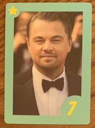 LEONARDO DiCAPRIO, ACTING LEGEND ! PALADONE "GREEN" COLLECTOR'S CARD