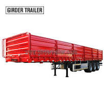 3 axles cargo flatbed trailer,drop side semi trailer - China ...