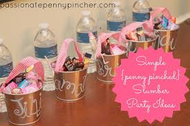 Birthday Party Gifts For Adults Frugal Slumber Party Ideas Passionate Penny Pincher Girls Slumber Party Birthday Party Decorations Diy Slumber Parties
