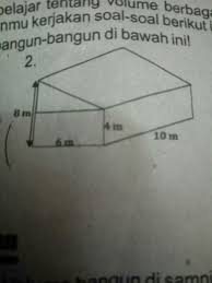 Contoh soal beserta pembahasannya mengenai bangun ruang kubus, yuk simak penjelasannya di bawah ini : Hitunglah Volume Gabungan Dari Bangin Prisma Segitiga Dengan Tinggi 8cm Dan Balok Dengan Panjang Brainly Co Id