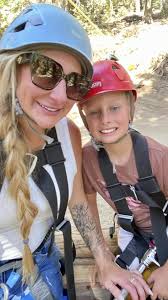 🌲🪵Our summwr vacation in the mountains! #lakearrowhead #skypark  #santasvillage #zipline #mountainbike #californiaadventure #momsoftiktok  #lakegregory
