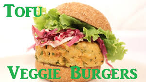 vegan tofu veggie burger you