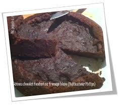 Gateau Au Chocolat Fondant Au Fromage Blanc Mijoteur Philips Ma Popote A Moi Gateau Chocolat Fondant Gateau Chocolat Dessert