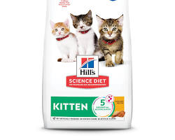 Hill's Science Diet Kitten Chicken dry cat food in its original packagingの画像