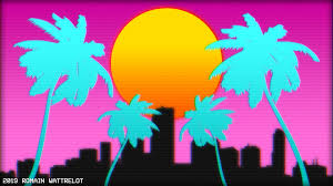 Tweets liked by zombierun zombierungame twitter pixel art. Miami Vice Retro Wallpapers Wallpaper Cave