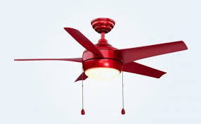 51 Ceiling Fans With Lights That Will Blow You Away In 2020 Ceiling Fan With Light Fan Light Red Ceiling