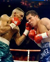 The great Julio Cesar Chavez suffered the first defeat - and knockdown - in  his illustrious career #OnThisDay in 1994. 'The Surgeon' Frankie Randall  clinically knocked down Chavez in the 11th round