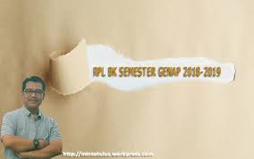 Untuk contoh rpl smp semua kelas silahkan lihat di: Perangkat Bk Smp Sma Semester Genap 2018 2019 Bimbingan Dan Konseling
