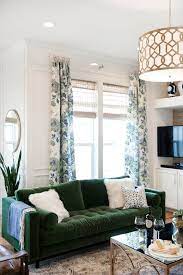 50 Favorites For Friday Stylish Living Room Living Room Green Curtains Living Room