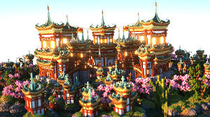 Minecraft Asian Dynasty Minecraft Schematic Store Www Schematicstore Com