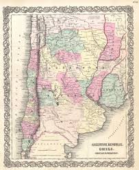 Con una longitud de 5.308 kilómetros, la frontera separa a chile. La Historia Del Mapa De Argentina Geografia Infinita