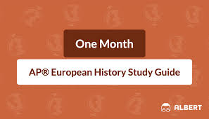 One Month Ap European History Study Guide Albert Io
