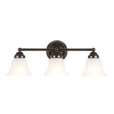 This video shows how to install a vanity light. Frosted Bath Bar Vanity Ceiling Fan Glass Shade Replacement Set Of 2 Other Lighting Ceiling Fans Home Garden