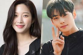Joo da young finds out when a cardboard cutout of astro's cha eun woo suddenly. Moon Ga Young In Talks Along With Cha Eun Woo For Drama Based On Hit Webtoon True Beauty Soompi