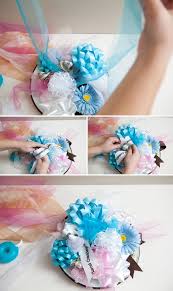 How To Make A Bridal Shower Bow Bouquet Easy Steps Bridal Shower Diy Bow Bouquet Bridal Shower Bouquet