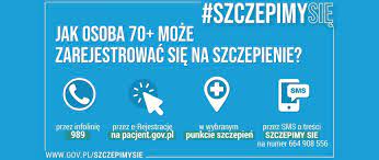 Przejdź do sekcji szczepimy się. Masz Powyzej 70 Lat Zarejestruj Sie Na Termin Szczepienia Przeciw Covid 19 Powiat Zambrowski Portal Gov Pl