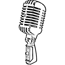 Retro Mic Free Vector Old Microphone Microphone Drawing Microphone