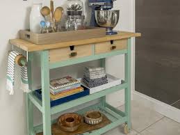 You can easily make this for free or a couple hundred bucks! How To Trick Out A Rolling Kitchen Cart Hgtv