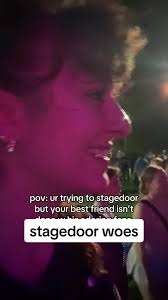 glenn pls 🤧 #musicaltheatre #musicals #stagedoor #theatrekid (🎥: @Waves)