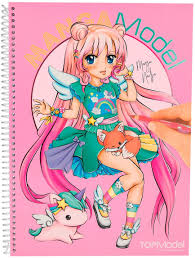 Manga aus malen buch : Topmodel 6581 001 Mangamodel Malbuch Mit 35 Blattern Zum Ausmalen 2 Seiten Zum Ausklappen 2 Stickerbogen Amazon De Spielzeug