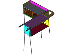Camping kitchen chuck box plans from tom builds stuff. Camp Kitchen Patrol Box Chuck Box 3d Cad Model Library Grabcad