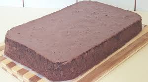 Tăierea blatului de tort din pandişpan. Blat Cu Cacao Pentru Prajituri Fara Praf De Copt Youtube