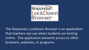 Respondus lockdown browser is an online proctoring software that is used in the education field to all of the applications will prevent students from leaving the examination by locking the browser. Secure Testing With Respondus Ppt Download