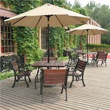 Yardisty ym12941 wood gazebo with aluminum roof 12 x 14 inch. Parasol Handle In Patio Parasols For Sale Ebay