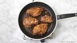 Remove the lid now and continue cooking till the chicken pieces are charred on both sides. How To Cook Chicken Breast On Stove Stove Top Chicken Breast Recipe Vibes