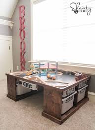 Diy Train Or Lego Table Kids Playroom Lego Table Toy Rooms