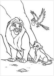 Coloriage le roi lion simba pumbaa et timon à imprimer. Coloriage Le Roi Lion Coloriages Pour Enfants