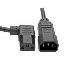 Huge sale on angle extension cord now on. C13 To C14 Right Angle Compuer Power Cord 2 Ft Tripp Lite